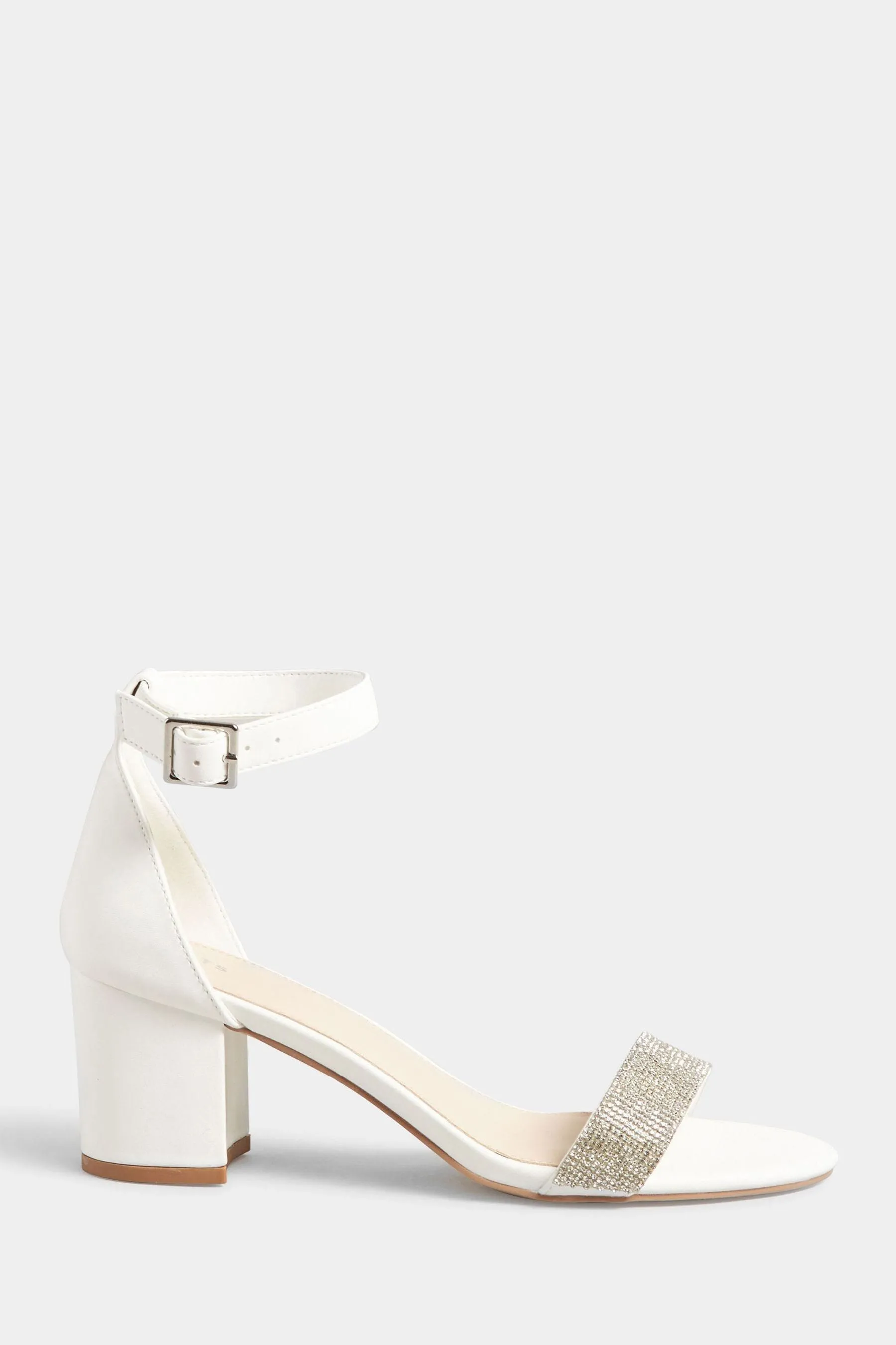 Long Tall Sally - Sandali con tacco largo e strass