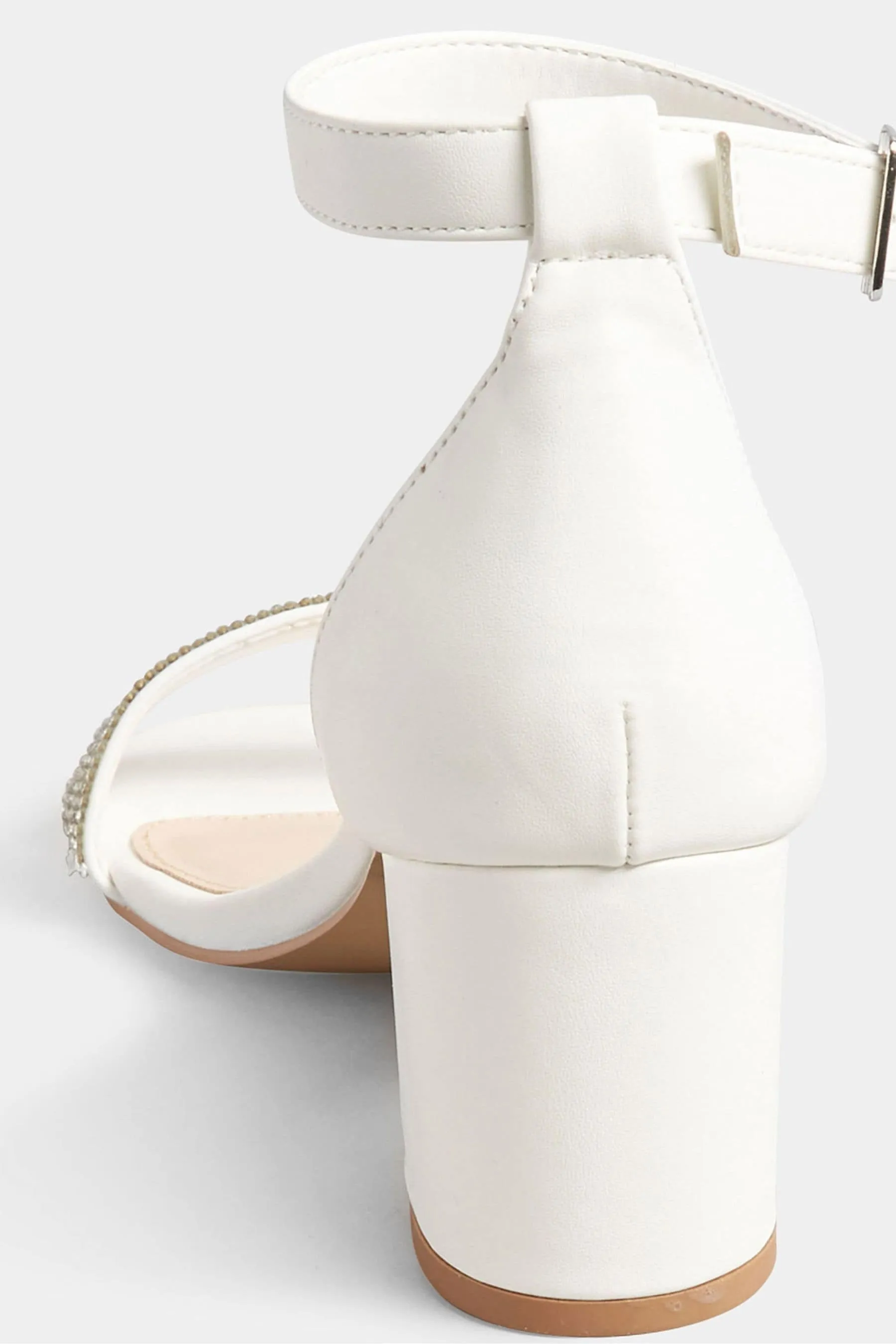 Long Tall Sally - Sandali con tacco largo e strass