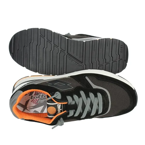 LOTTO LEGGENDA  SNEAKERS BASSA 220334 NERO