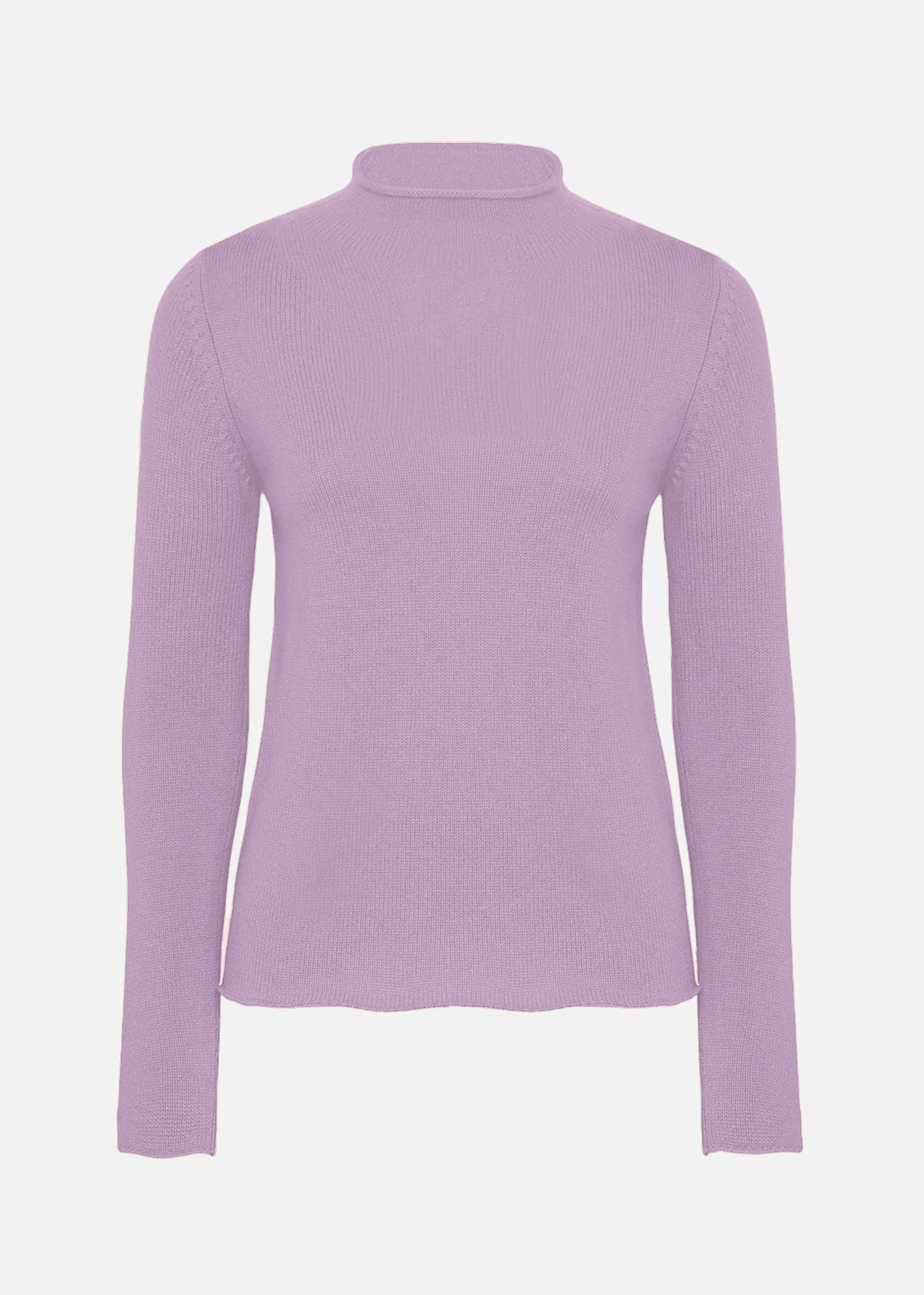 Maglia collo alto in misto cashmere