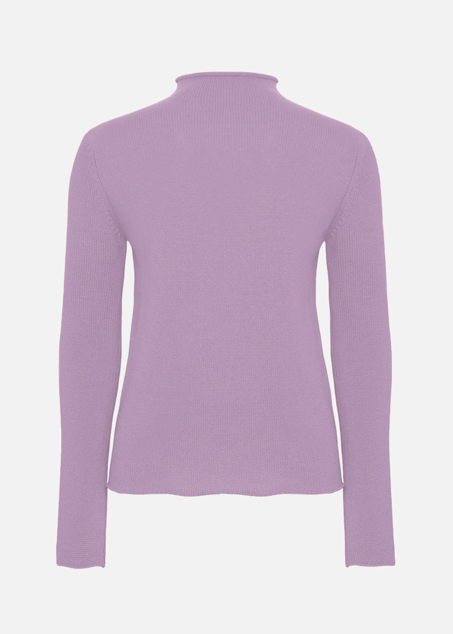 Maglia collo alto in misto cashmere