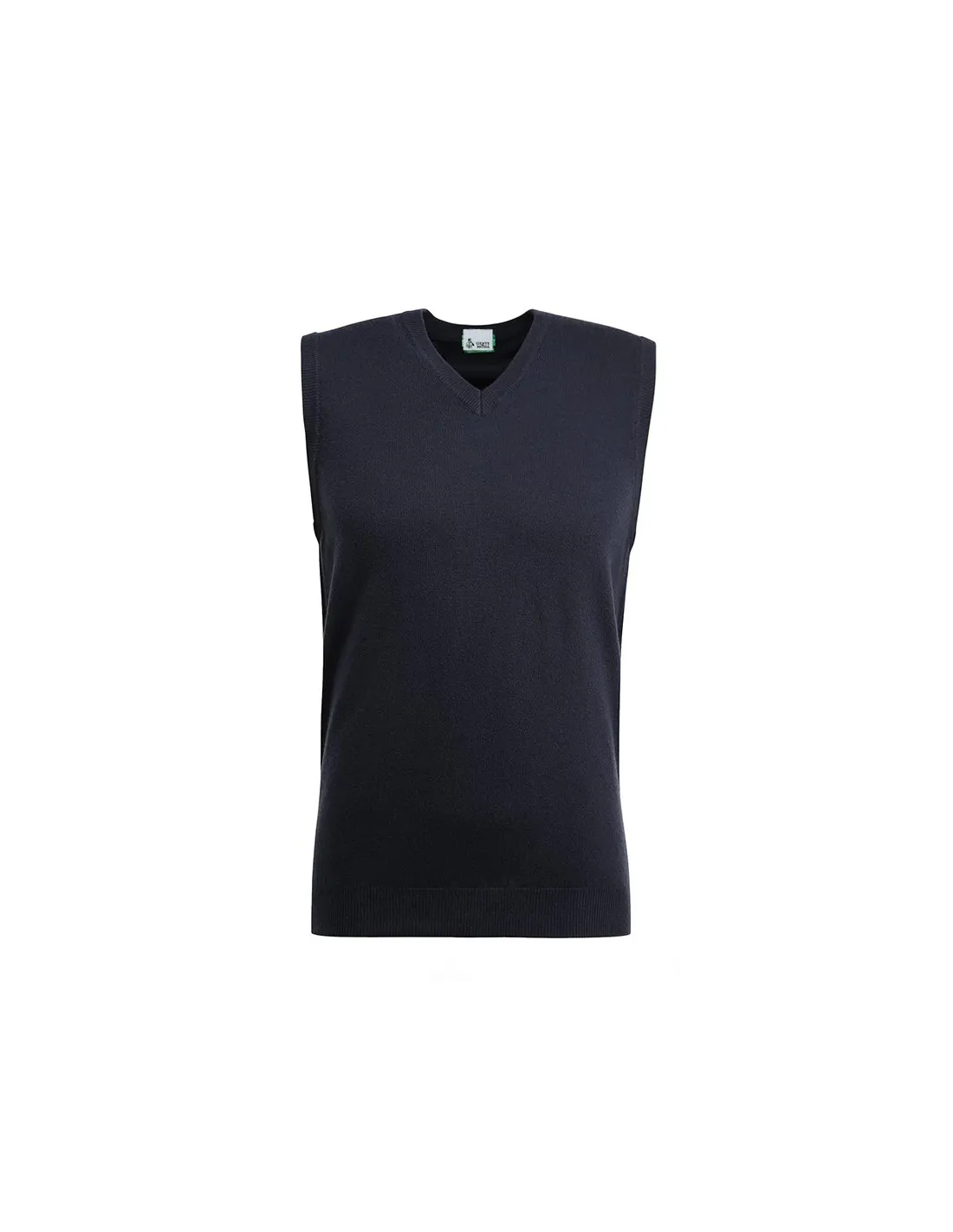 Maglia collo v sm lana blu taglie forti