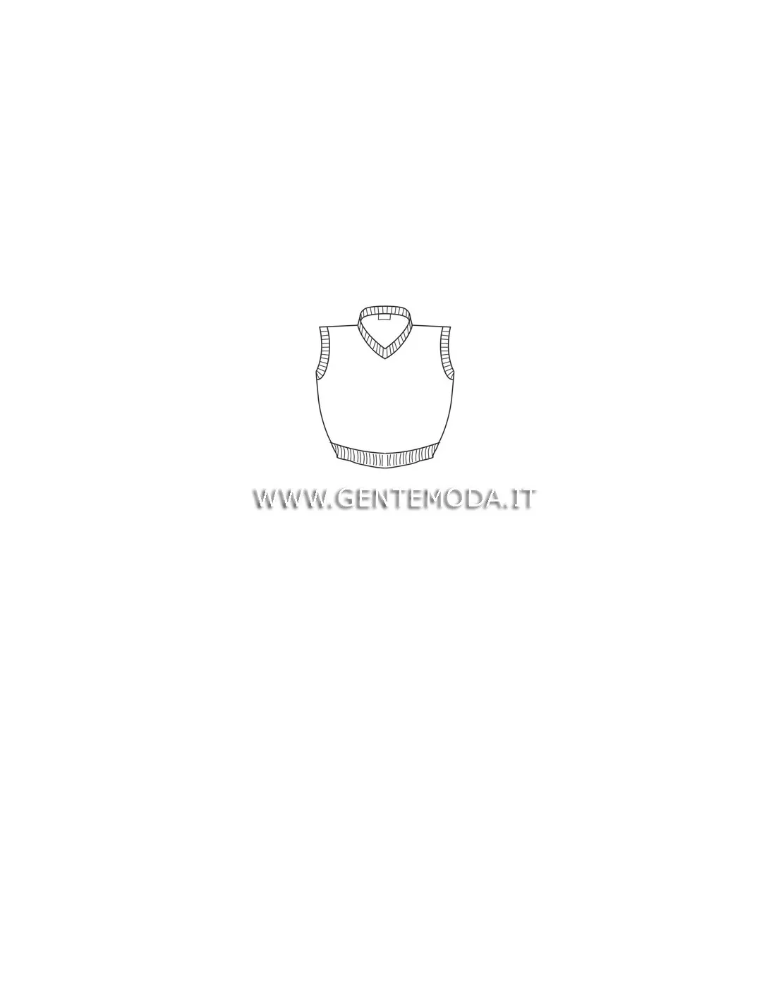 Maglia collo v sm lana blu taglie forti