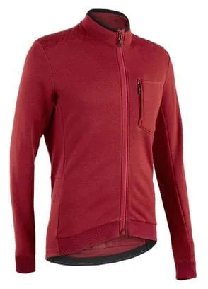 Maglia manica lunga Triban RC900 Bordeaux