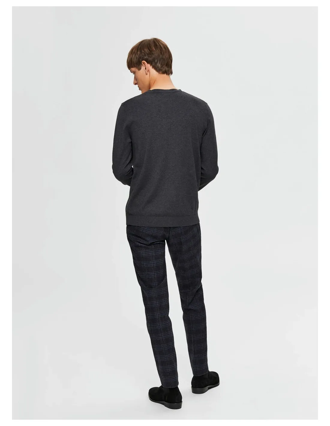 Maglioncino uomo Slhberg Crew Neck Selected