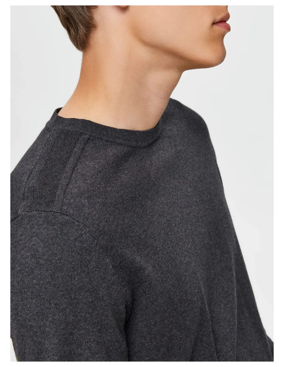 Maglioncino uomo Slhberg Crew Neck Selected