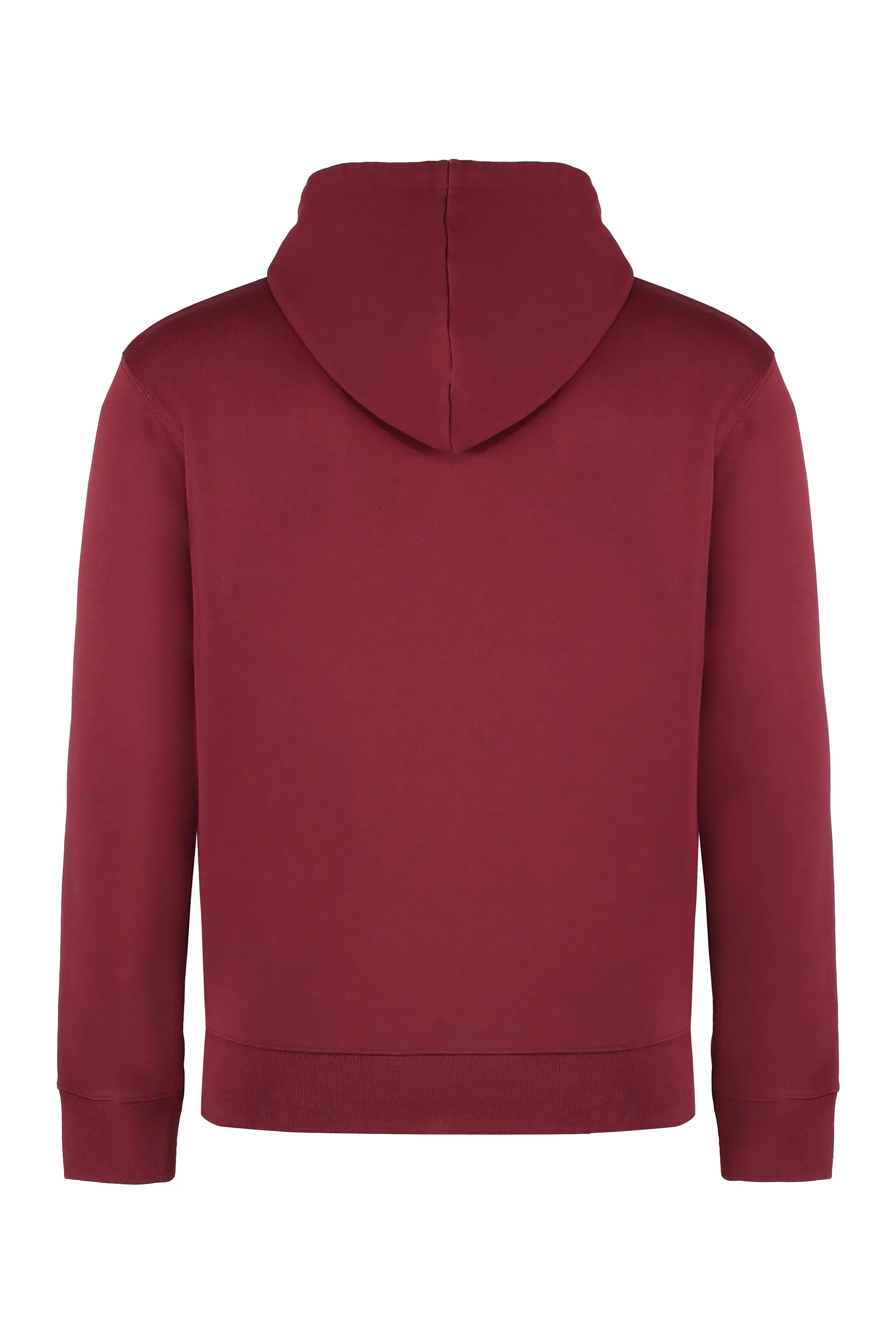 Maison Kitsuné Felpa in cotone con cappuccio