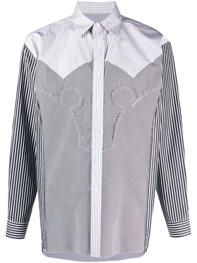 maison margiela Camicia righe classiche