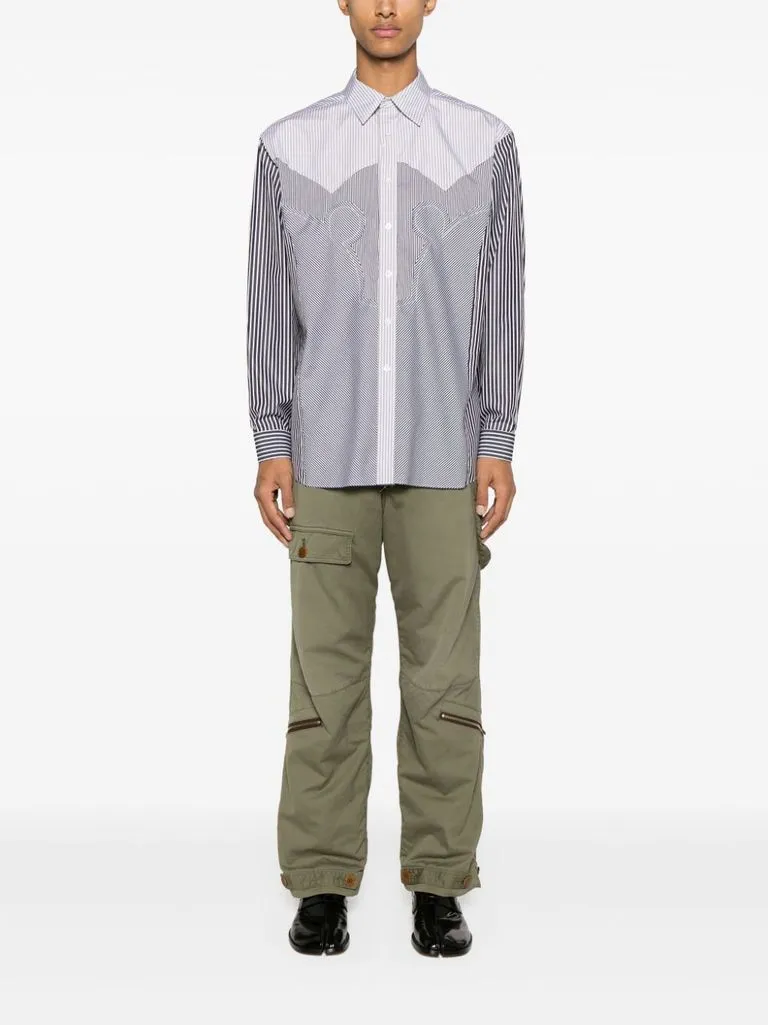 maison margiela Camicia righe classiche
