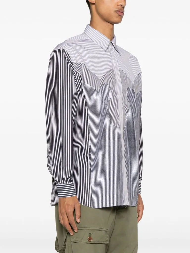 maison margiela Camicia righe classiche
