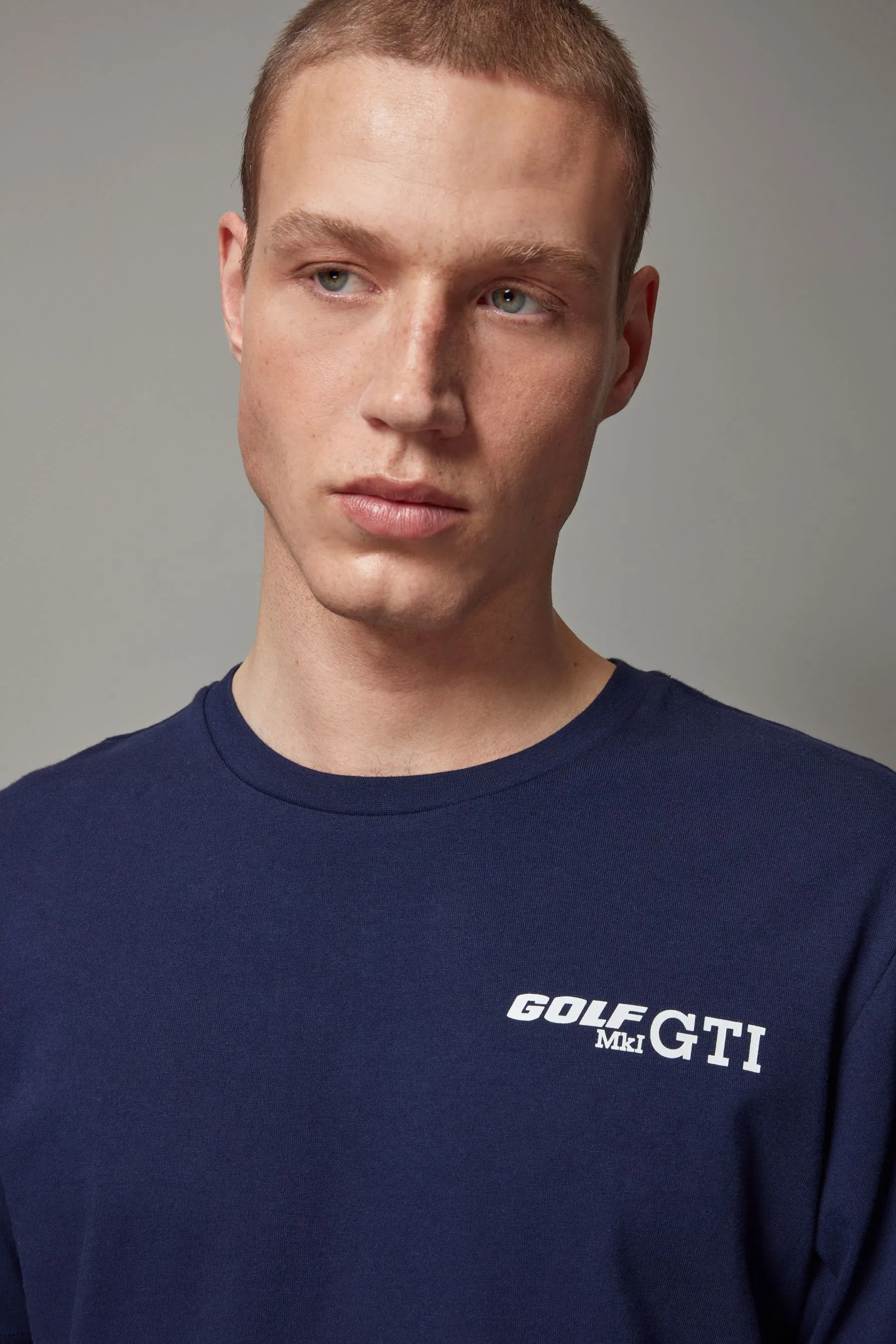 Navy  - Golf - GTI - T-shirt