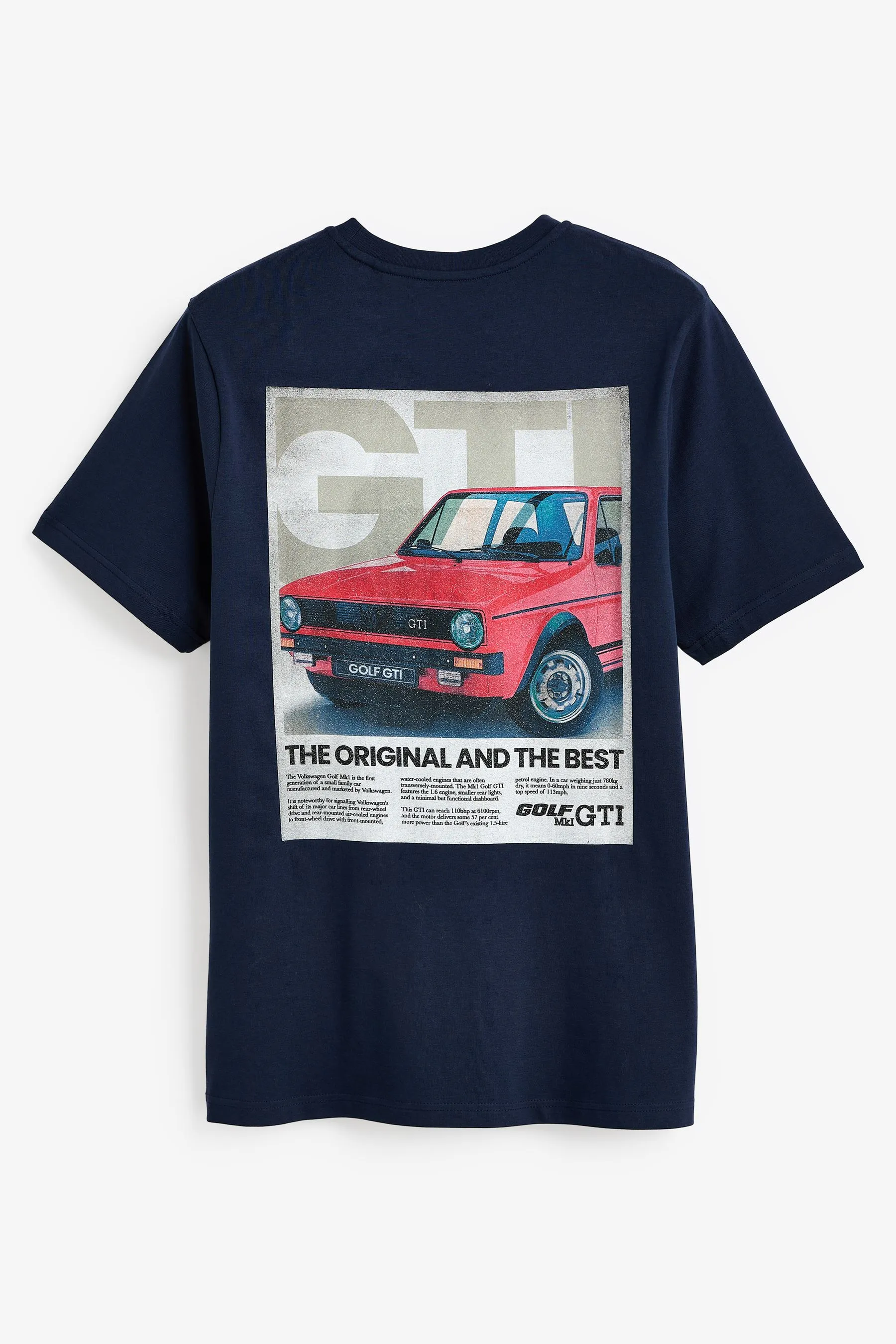 Navy  - Golf - GTI - T-shirt