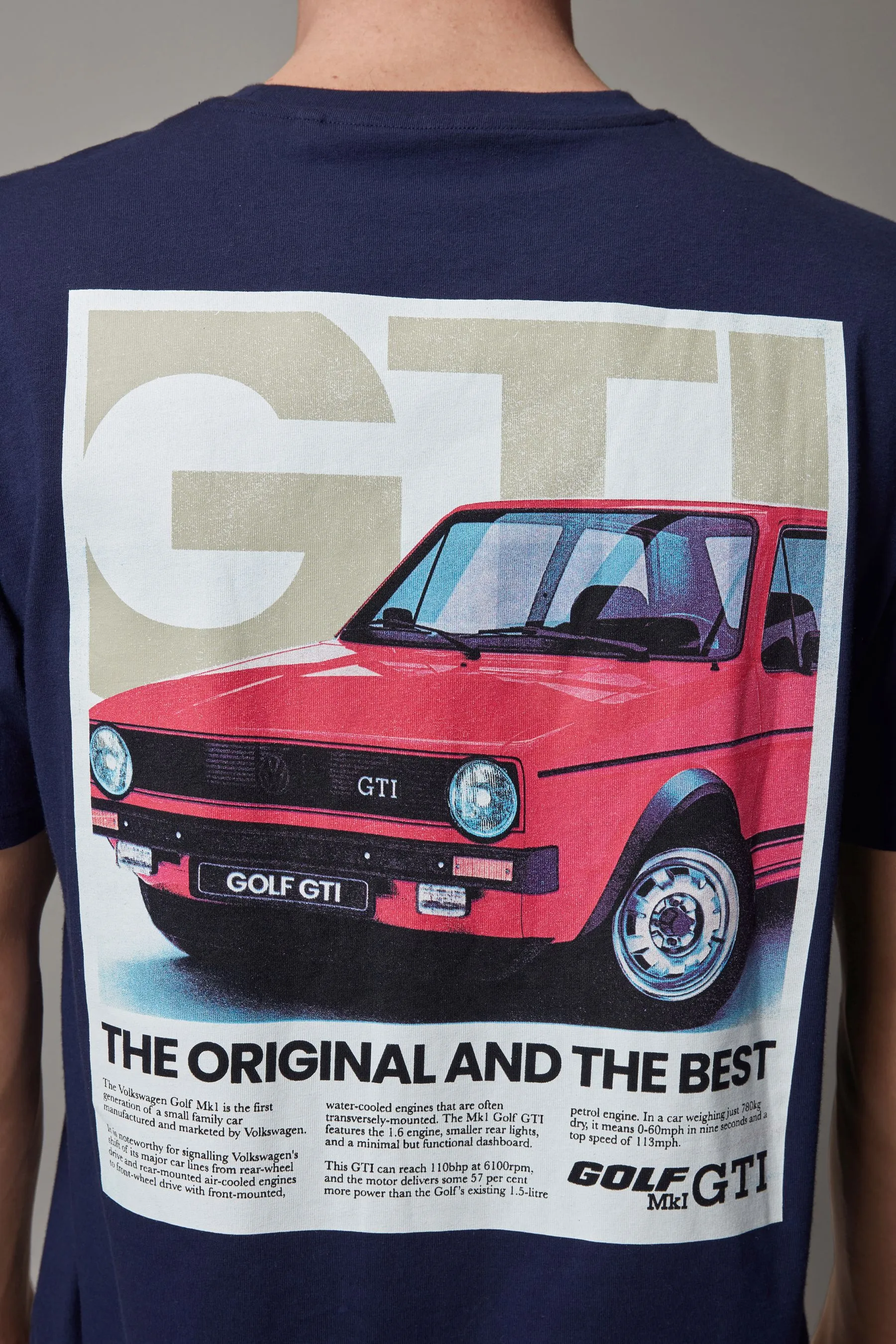 Navy  - Golf - GTI - T-shirt