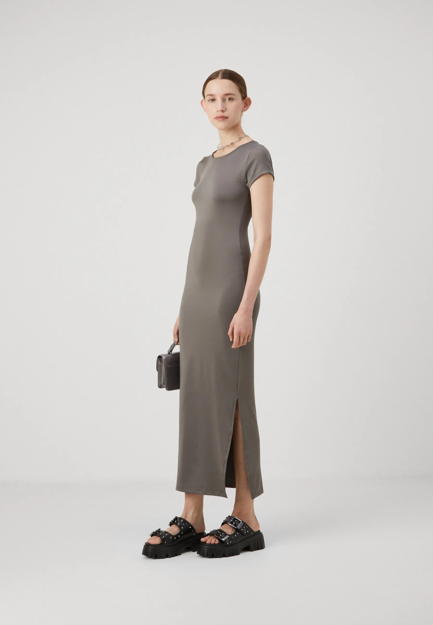 NMALICE O NECK DRESS - Vestito di maglina