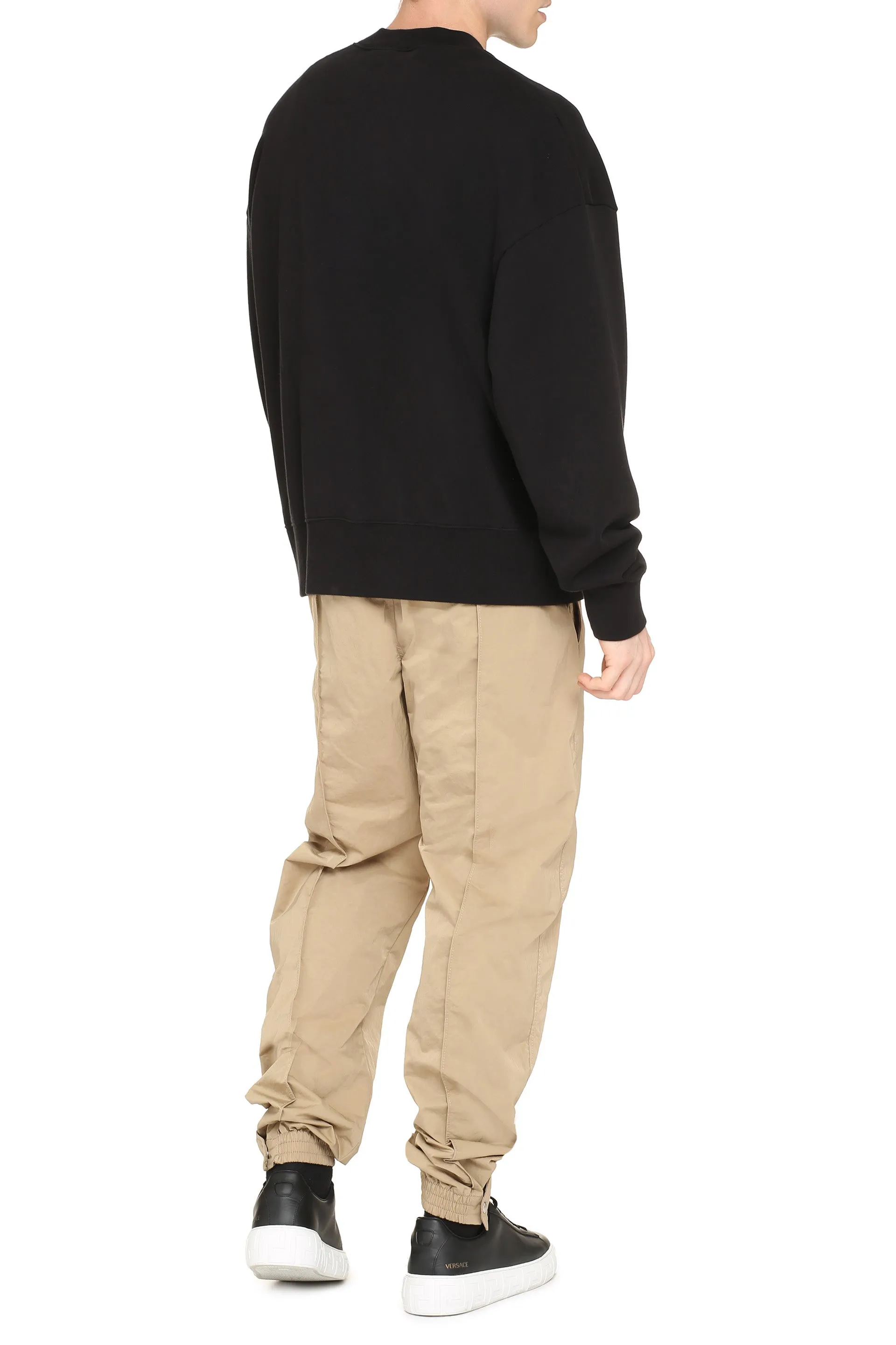 Palm Angels Felpa girocollo in cotone