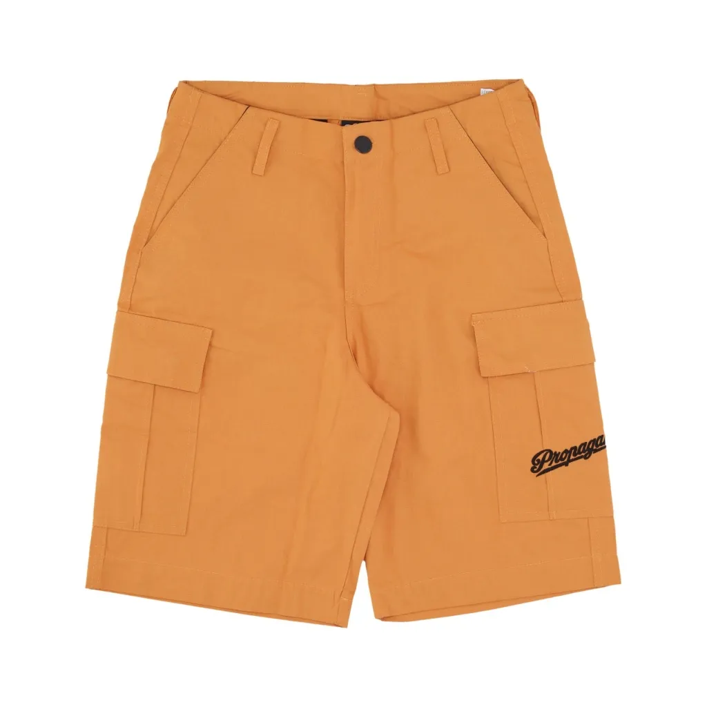 pantalone corto uomo cargo shorts CAMEL