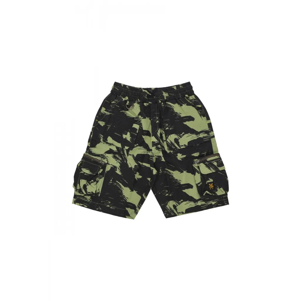pantalone corto uomo cargo shorts MILITARY/CAMO