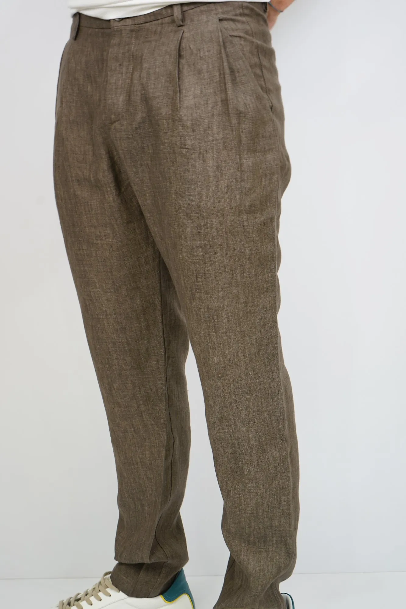 Pantalone lino Yan Simmon