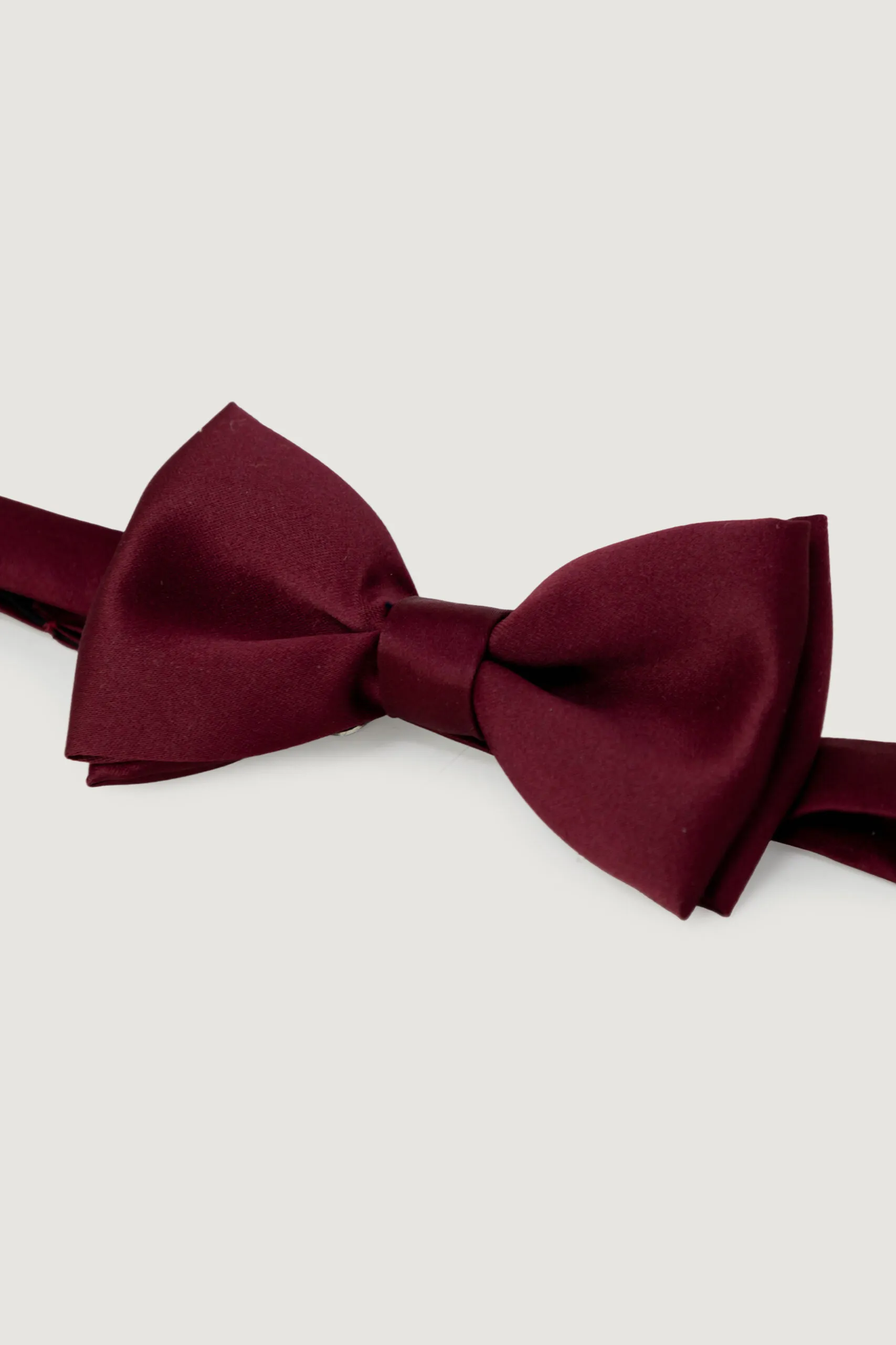 Papillon Punto Sella Cravatte Papillon seta Bordeaux