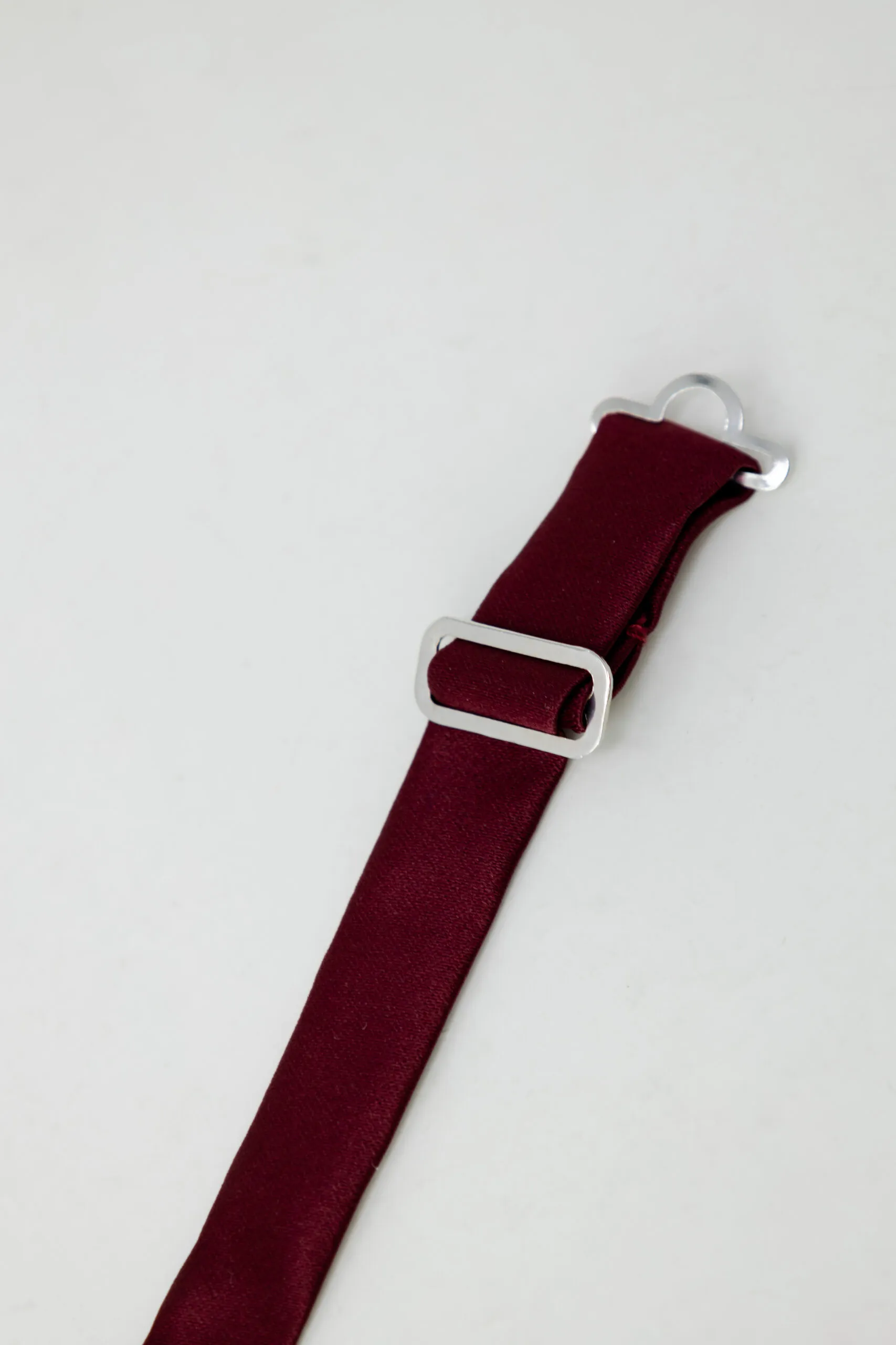 Papillon Punto Sella Cravatte Papillon seta Bordeaux