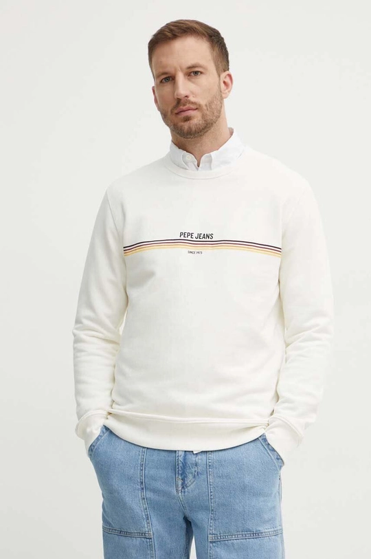 Pepe Jeans felpa in cotone SANDER