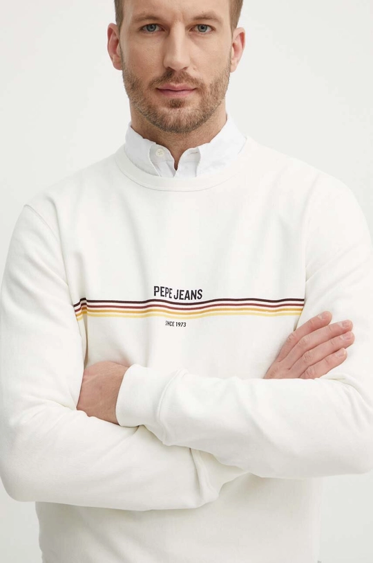 Pepe Jeans felpa in cotone SANDER