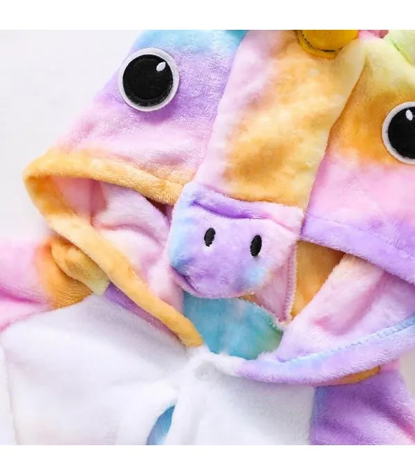 Pigiamino unicorn rainbow