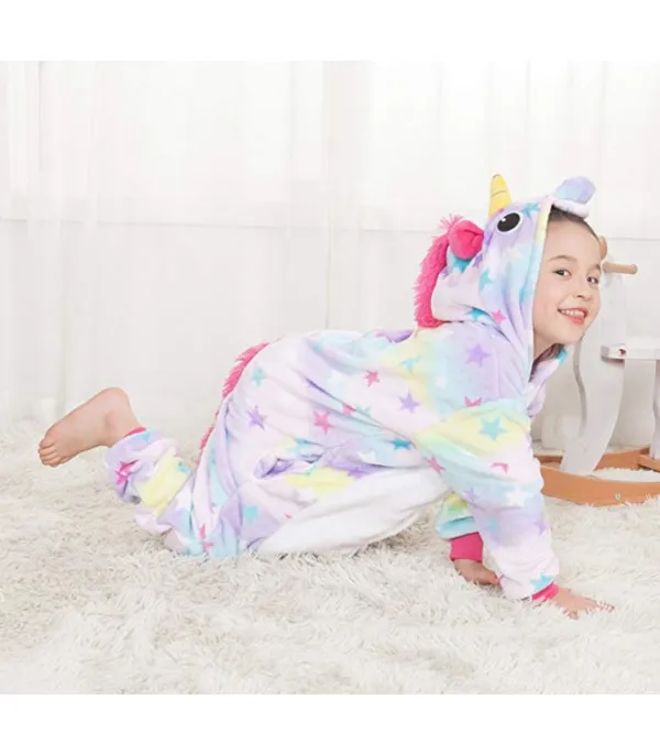 Pigiamino unicorn rainbow