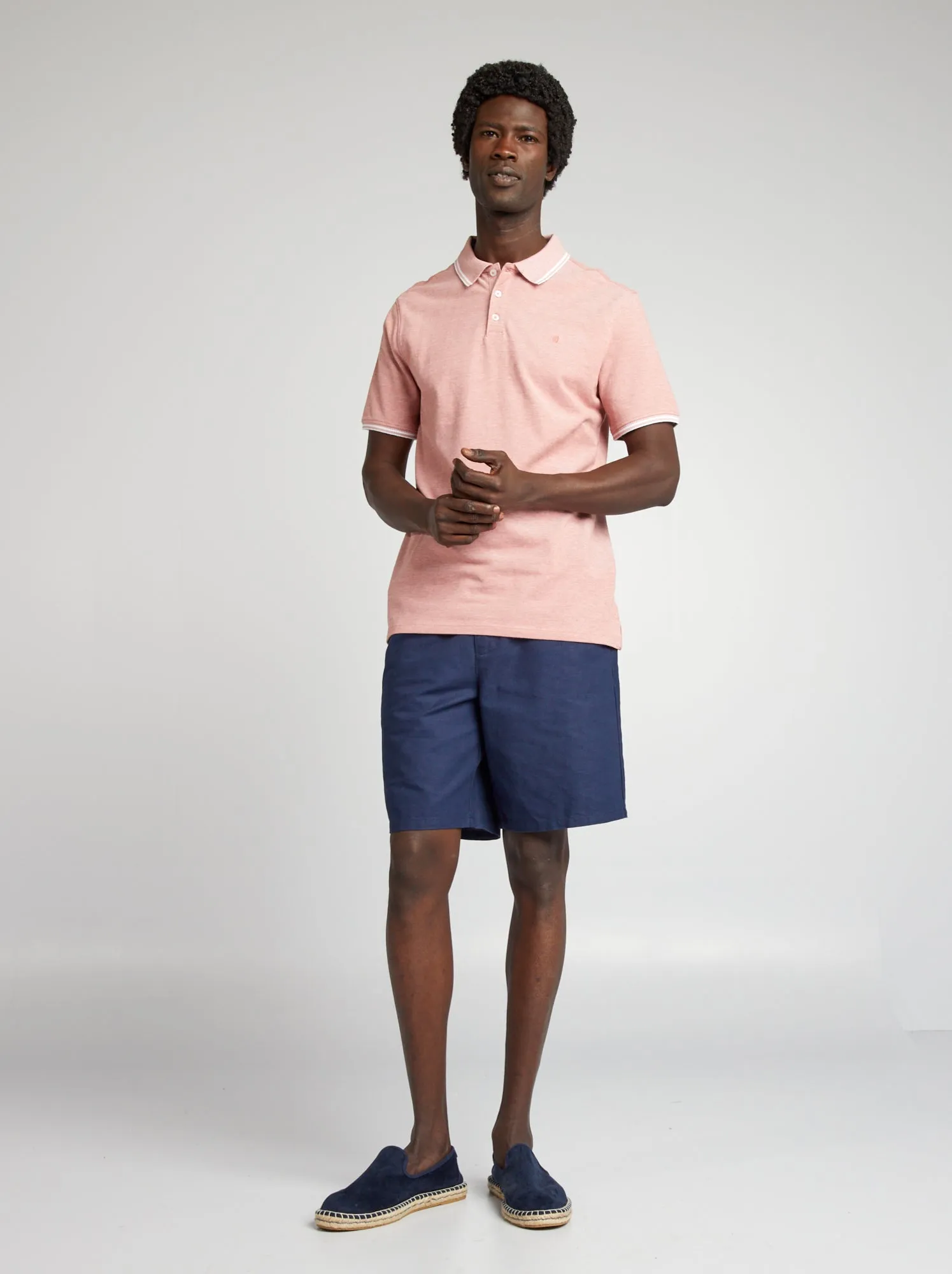 Polo a maniche corte Regular fit - ARANCIONE