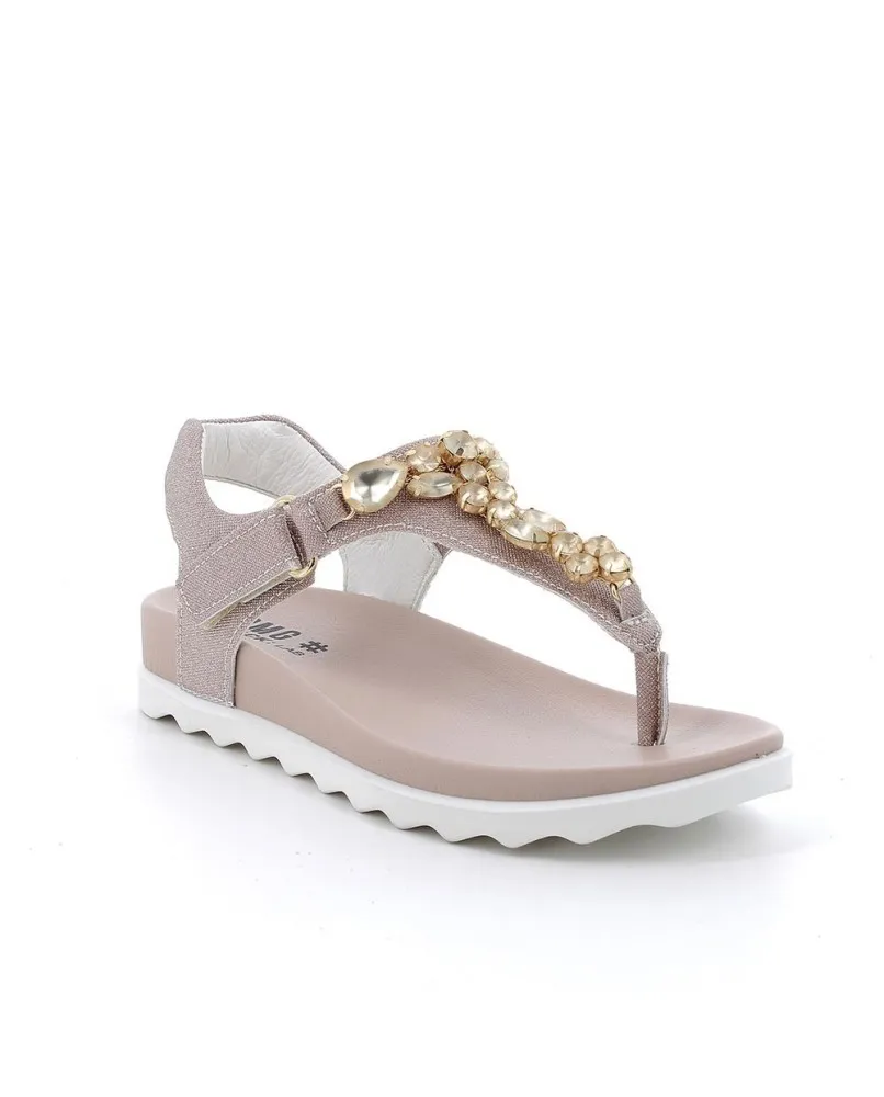 PRIMIGI 3892100 sandali infradito bambina pelle rosa lurex