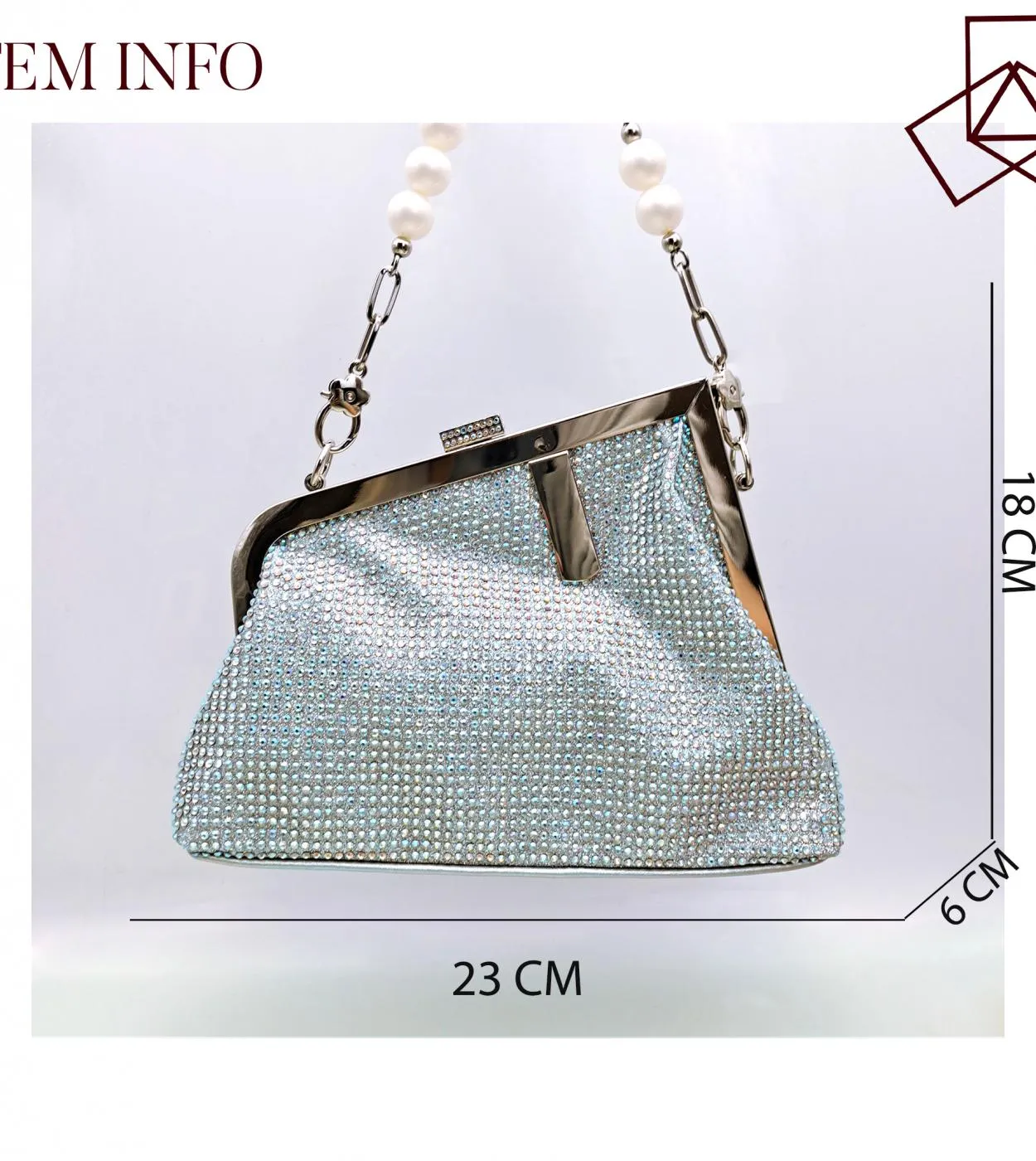 Qsgfc 2023 Design italiano Argento Borsa moda di grande capacità Nigeria Borsa a tracolla da donna e cinturino Tacchi alti Commu