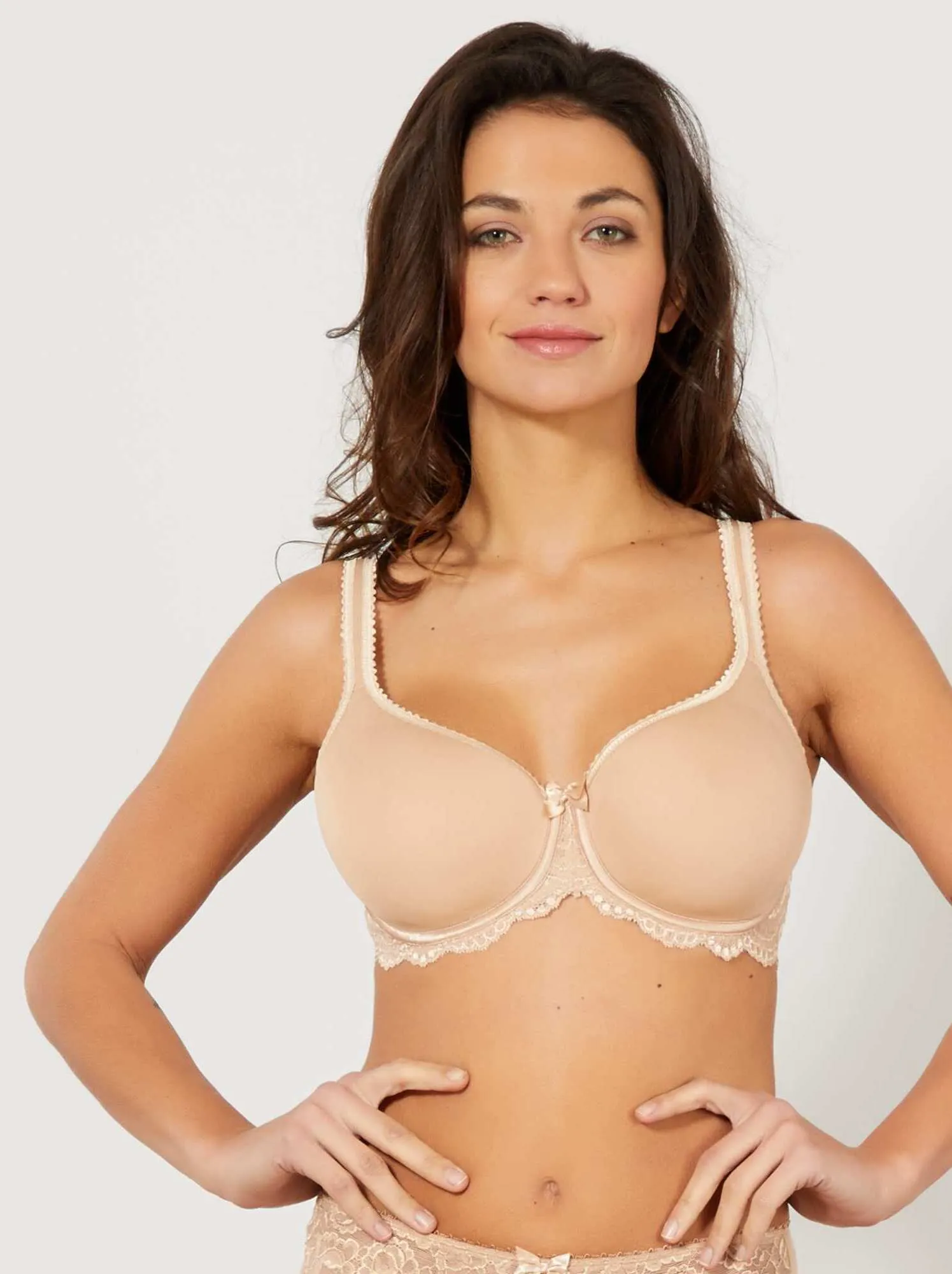 Reggiseno preformato Flower Elegance della 'Playtex' - BEIGE