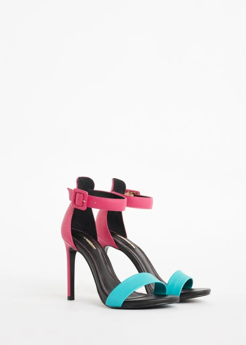 Sandali color block