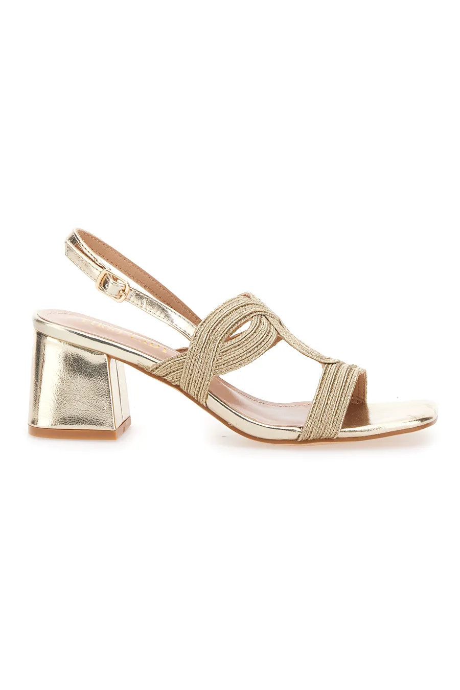 Sandali con Tacco Oro First Lady 426