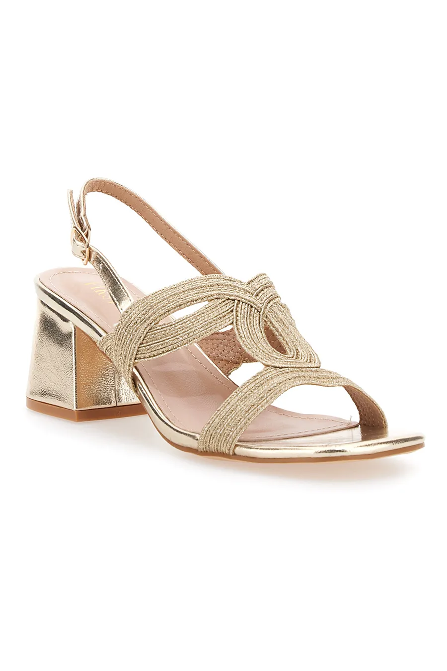 Sandali con Tacco Oro First Lady 426