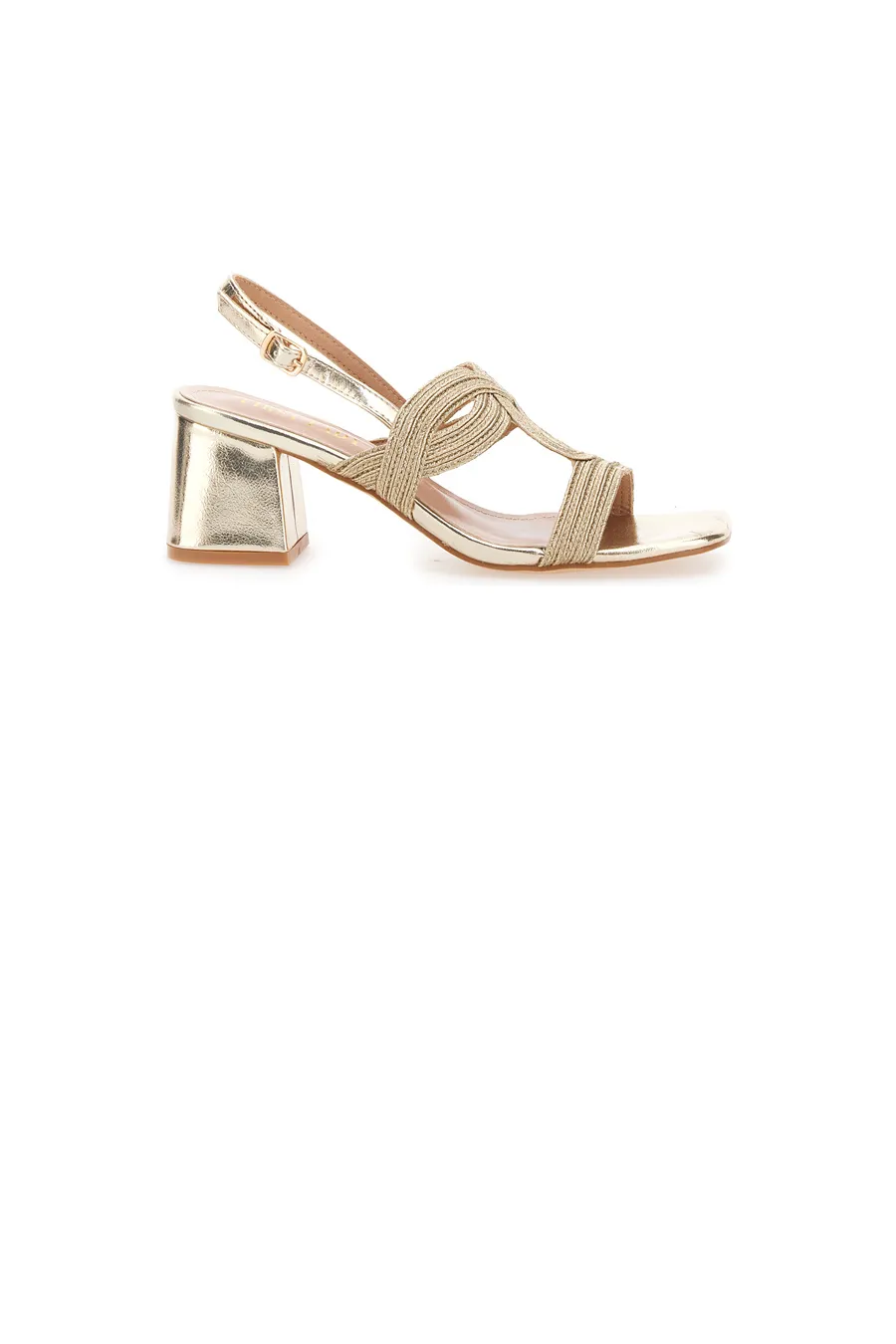 Sandali con Tacco Oro First Lady 426