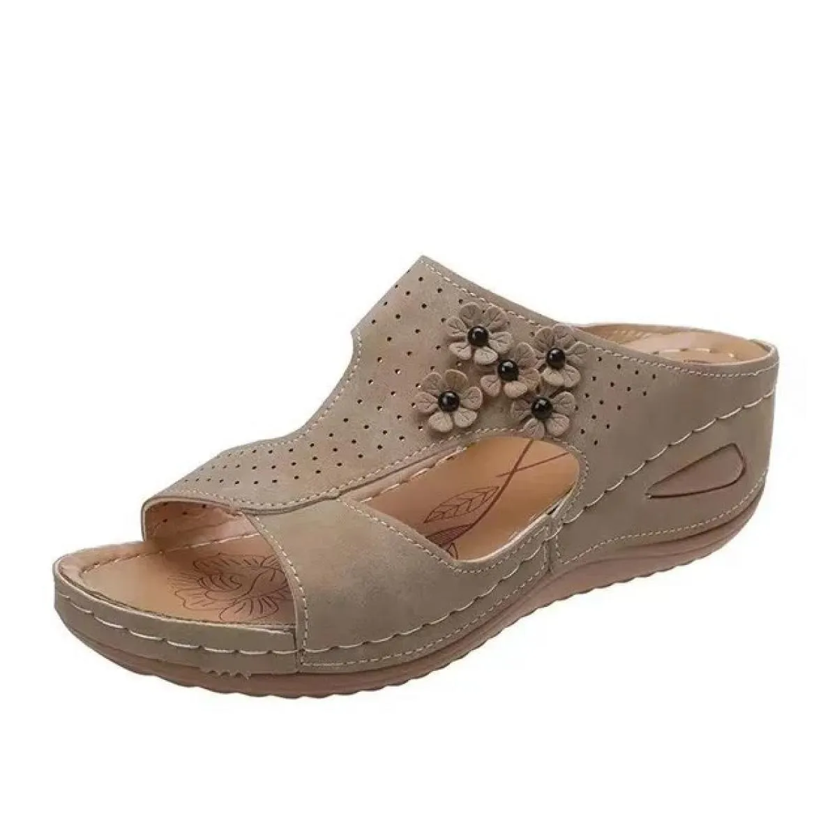 Sandali da donna Sandali estivi stile Roma per infradito Sandali piatti Scarpe casual estive da spiaggia