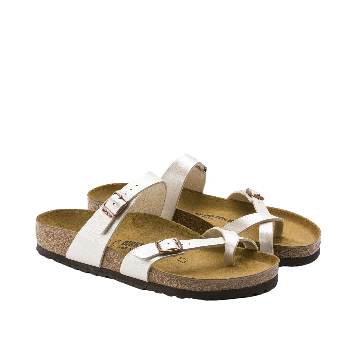 Sandali Infradito Donna Birkenstock Mayari Birko-Flor Bianco