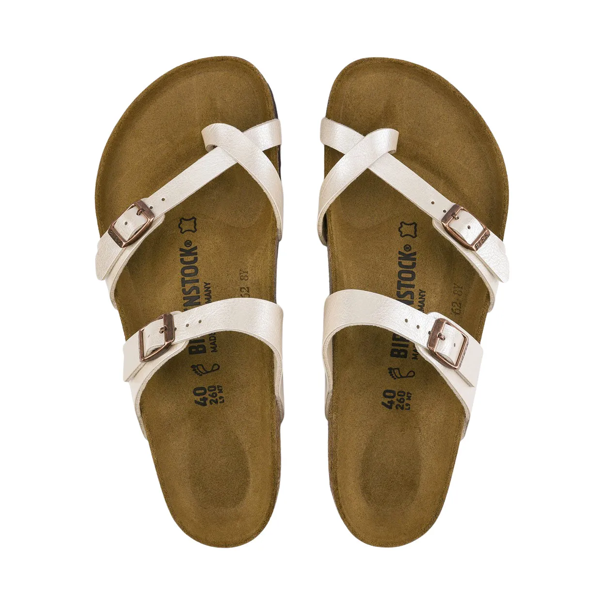 Sandali Infradito Donna Birkenstock Mayari Birko-Flor Bianco