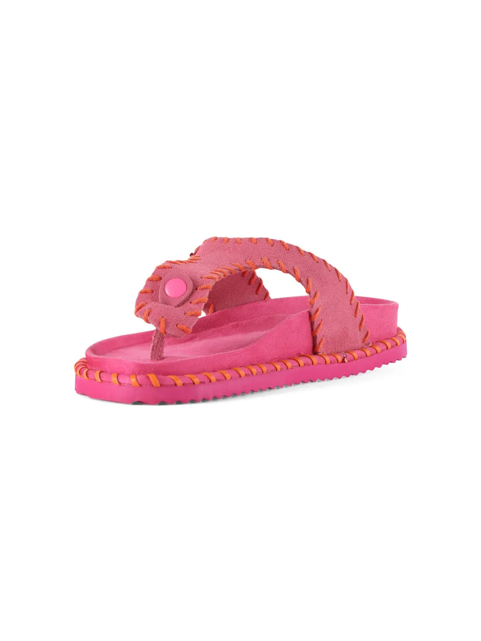 Sandali infradito in suede