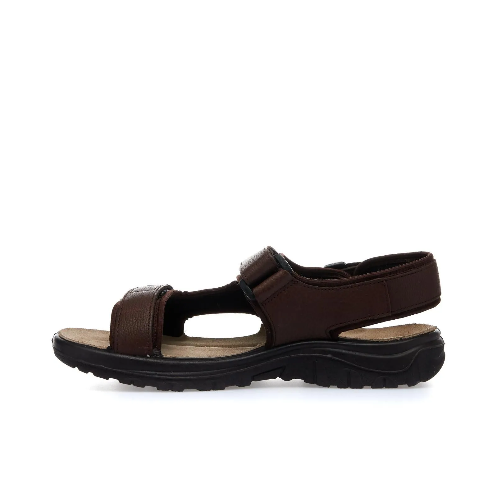Sandali marroni in pelle
