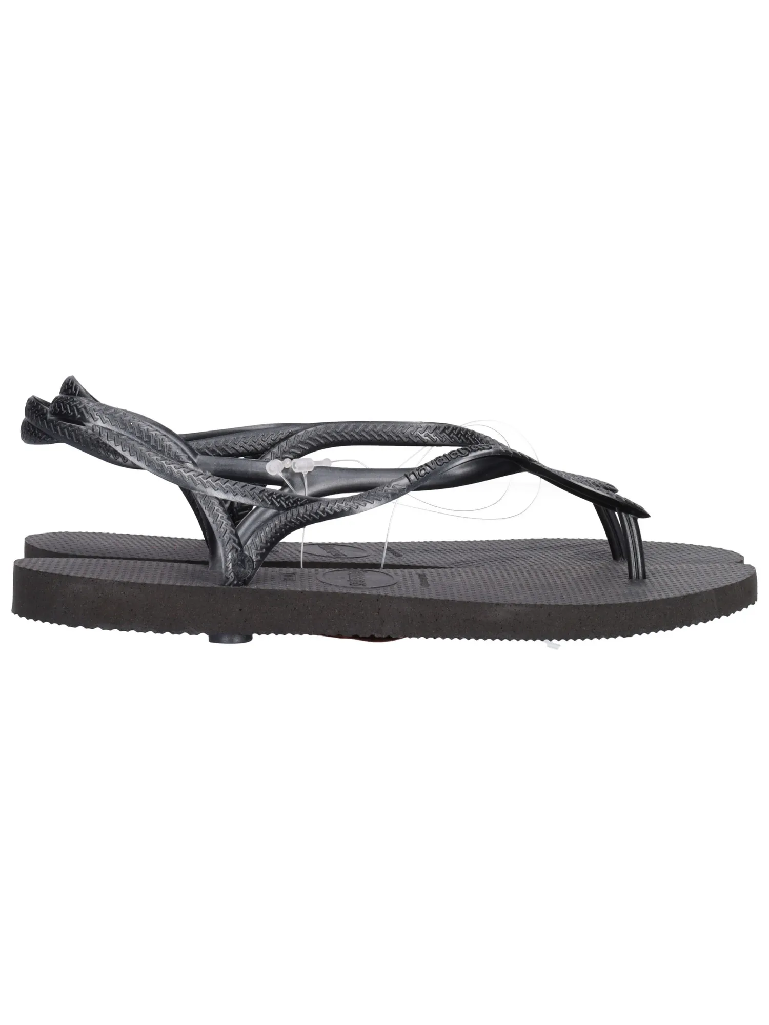 Sandalo infradito Havaianas da donna nero