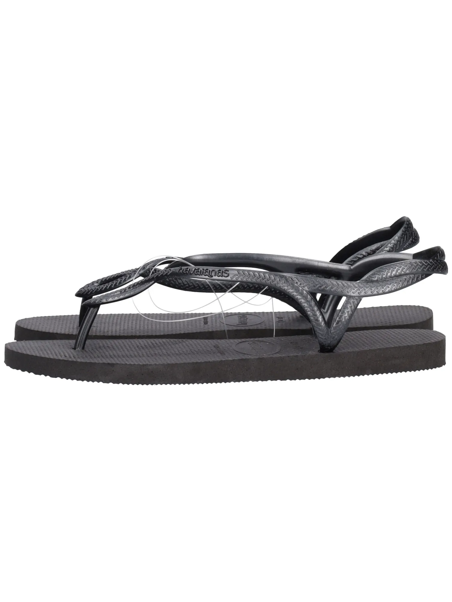 Sandalo infradito Havaianas da donna nero