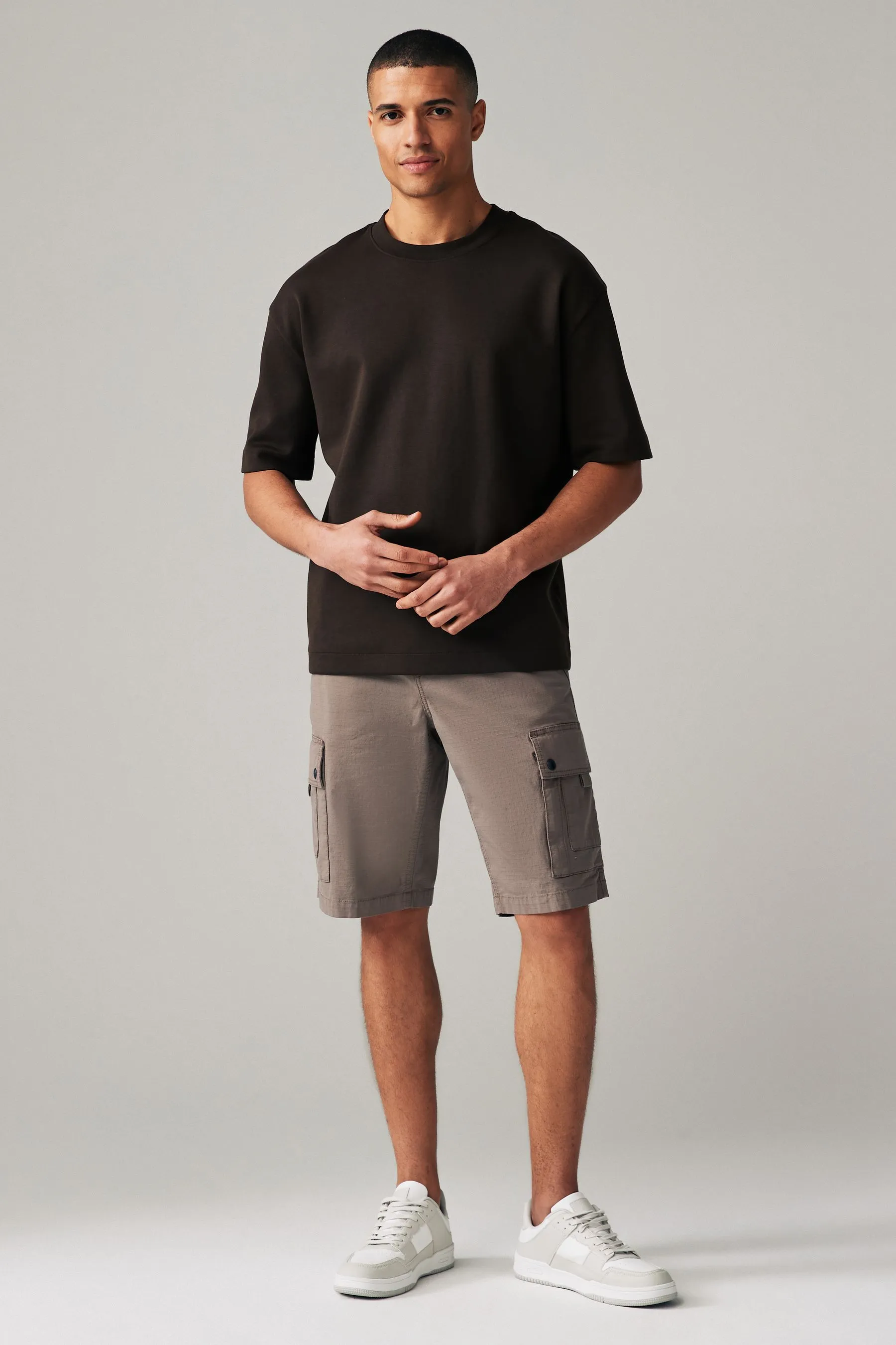 Shorts cargo con cintura