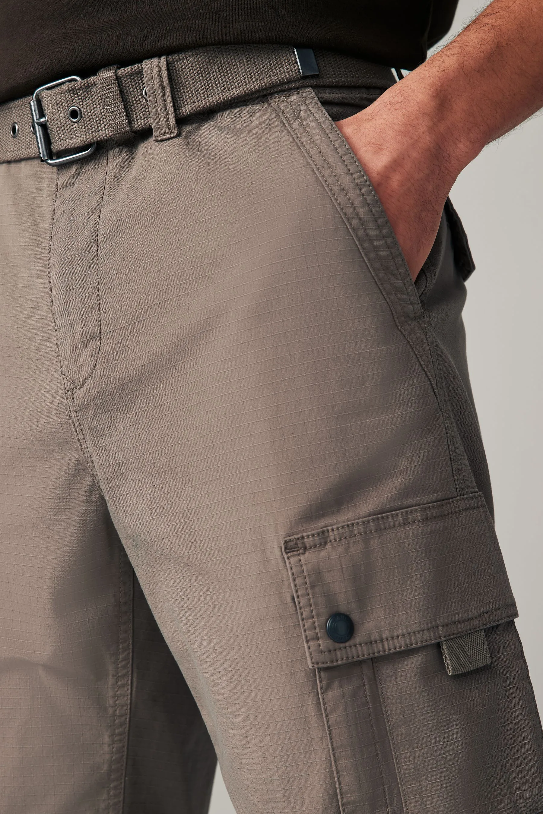 Shorts cargo con cintura