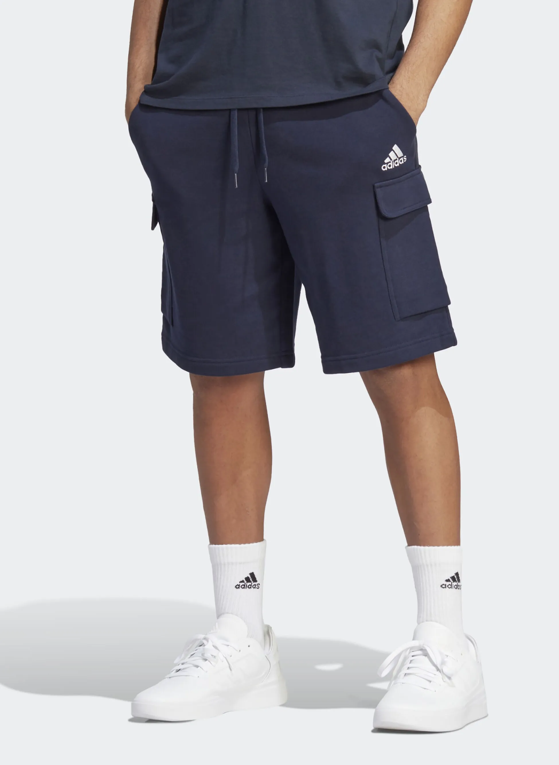 shorts cargo essentials french terry