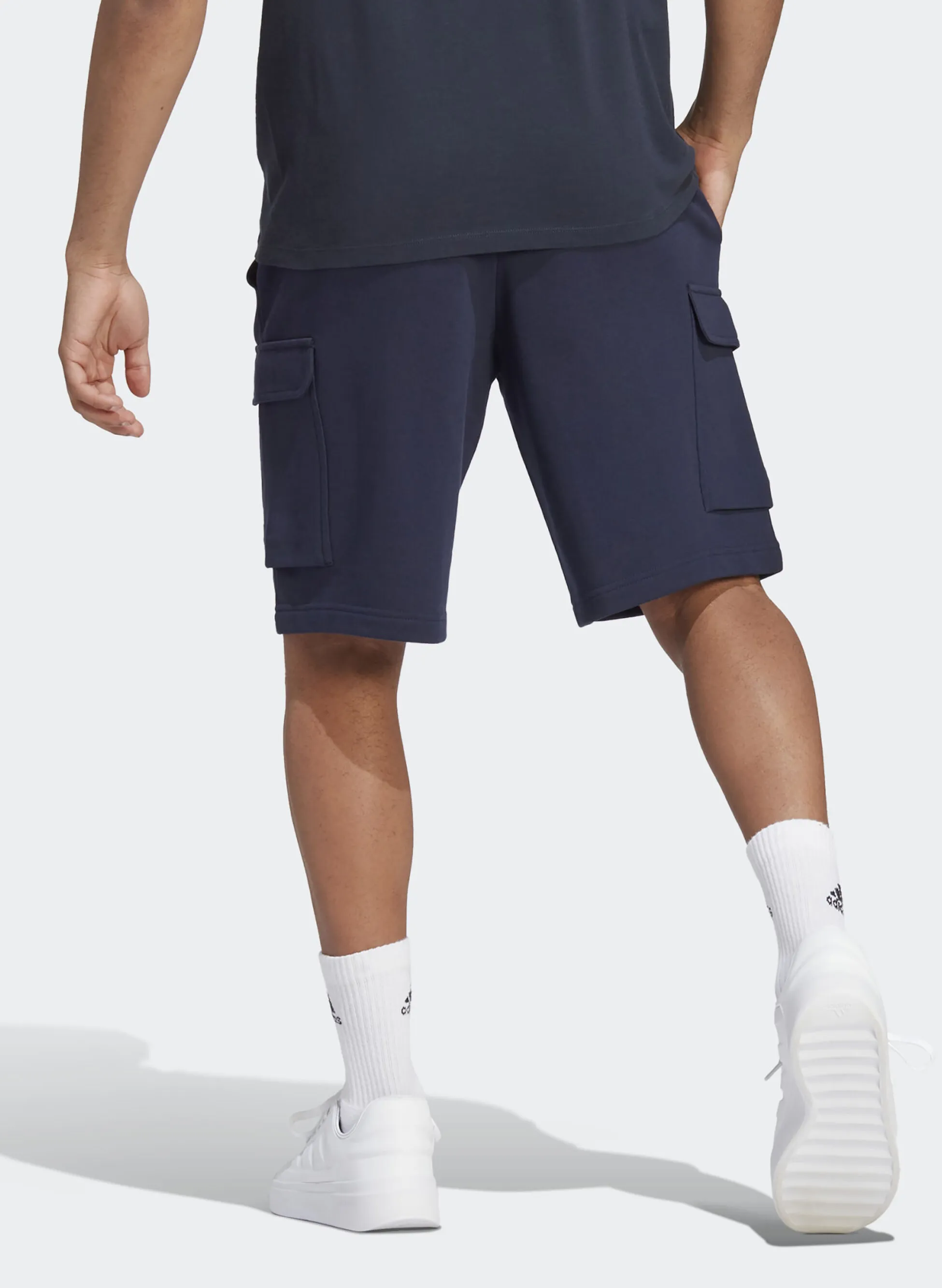shorts cargo essentials french terry