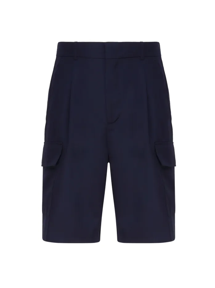 SHORTS CARGO IN MISTO COTONE