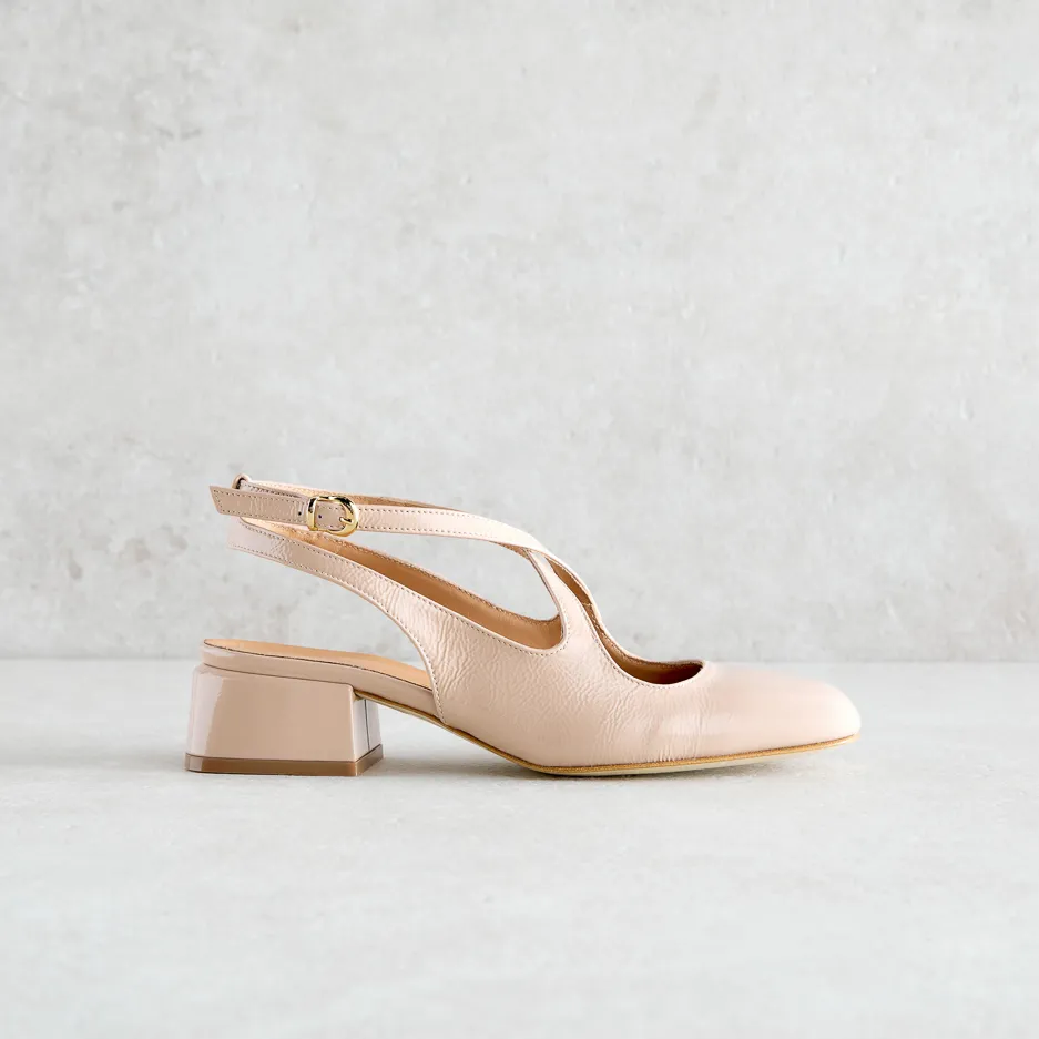 Slingback Cipria