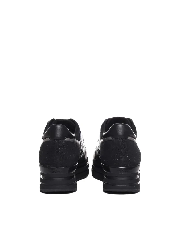 SNEAKERS H483 MIDI PLATFORM CON INSERTI GLITTER